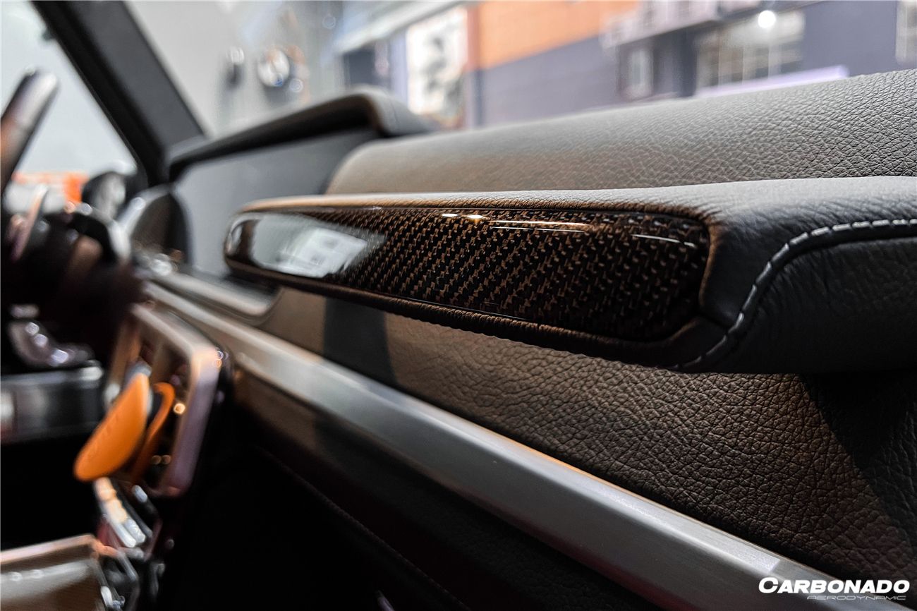 Carbonado 2019-2022 Mercedes Benz W464 G550 & G63AMG G-Class Dry Carbon Fiber Door Patch Replacement