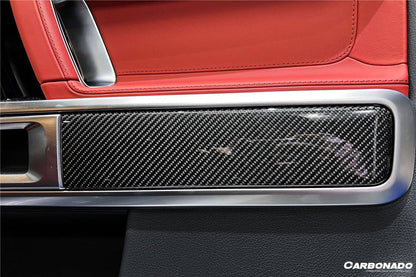 Carbonado 2019-2022 Mercedes Benz W464 G550 & G63AMG G-Class Dry Carbon Fiber Door Patch Replacement
