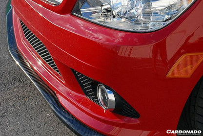 Carbonado 2008-2011 Mercedes Benz W204 C Class L1 Style Carbon Fiber Front Lip (Excluded C63)