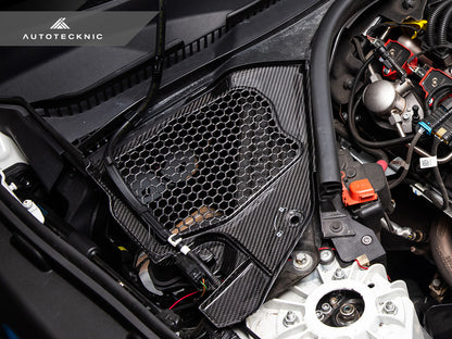 AutoTecknic Dry Carbon Engine Cowl Panel Trim Set - A90 Supra 2020-Up
