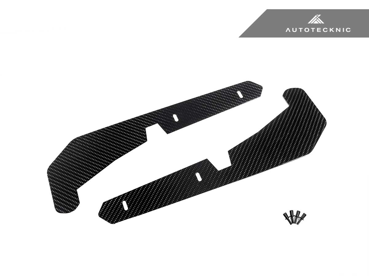AutoTecknic Carbon Fiber Front Splash Guards - G90/ G99 M5 (ATK-BM-0850)