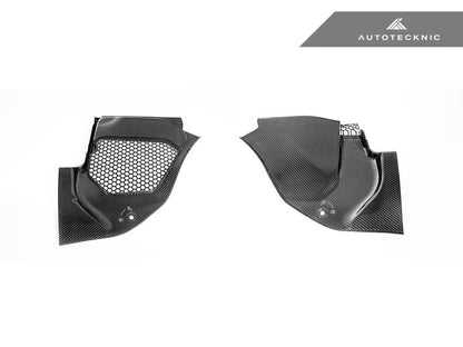 AutoTecknic Dry Carbon Engine Cowl Panel Trim Set - F90 M5