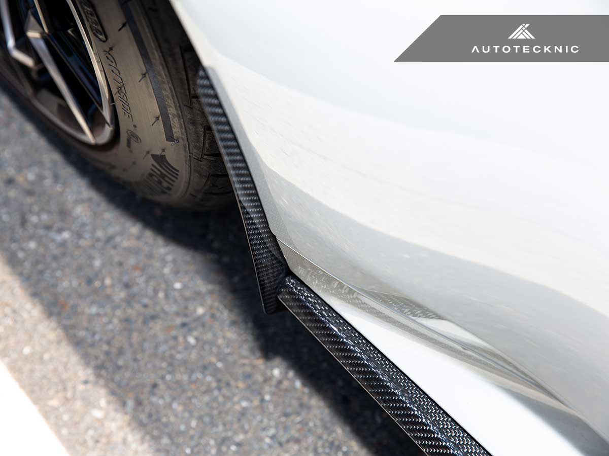 AutoTecknic Carbon Fiber Front Splash Guards - G90/ G99 M5 (ATK-BM-0850)