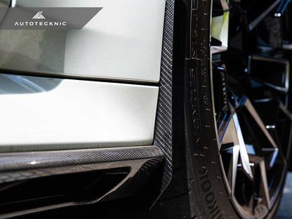 AutoTecknic Carbon Fiber Front Splash Guards - G90/ G99 M5 (ATK-BM-0850)
