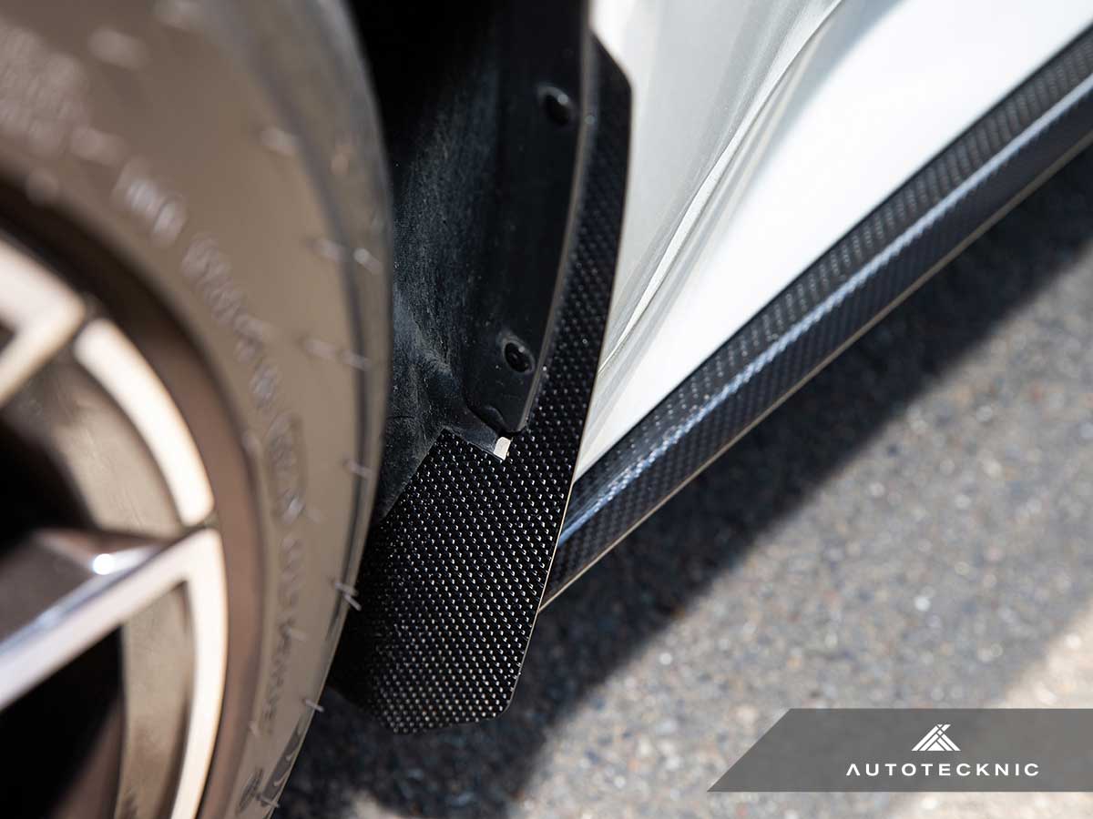 AutoTecknic Carbon Fiber Front Splash Guards - G90/ G99 M5 (ATK-BM-0850)