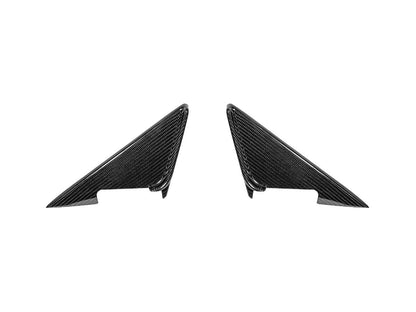 AutoTecknic Dry Carbon Side Mirror Wind Deflector Set - G87 M2