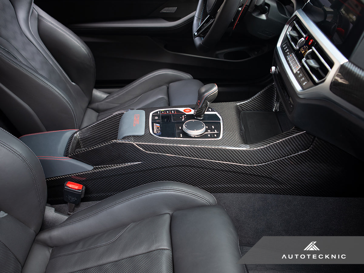 AutoTecknic Pre-Preg Carbon CSL Center Console - G8X M2 / M3 / M4 (Automatic)