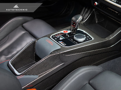 AutoTecknic Pre-Preg Carbon CSL Center Console - G8X M2 / M3 / M4 (Automatic)