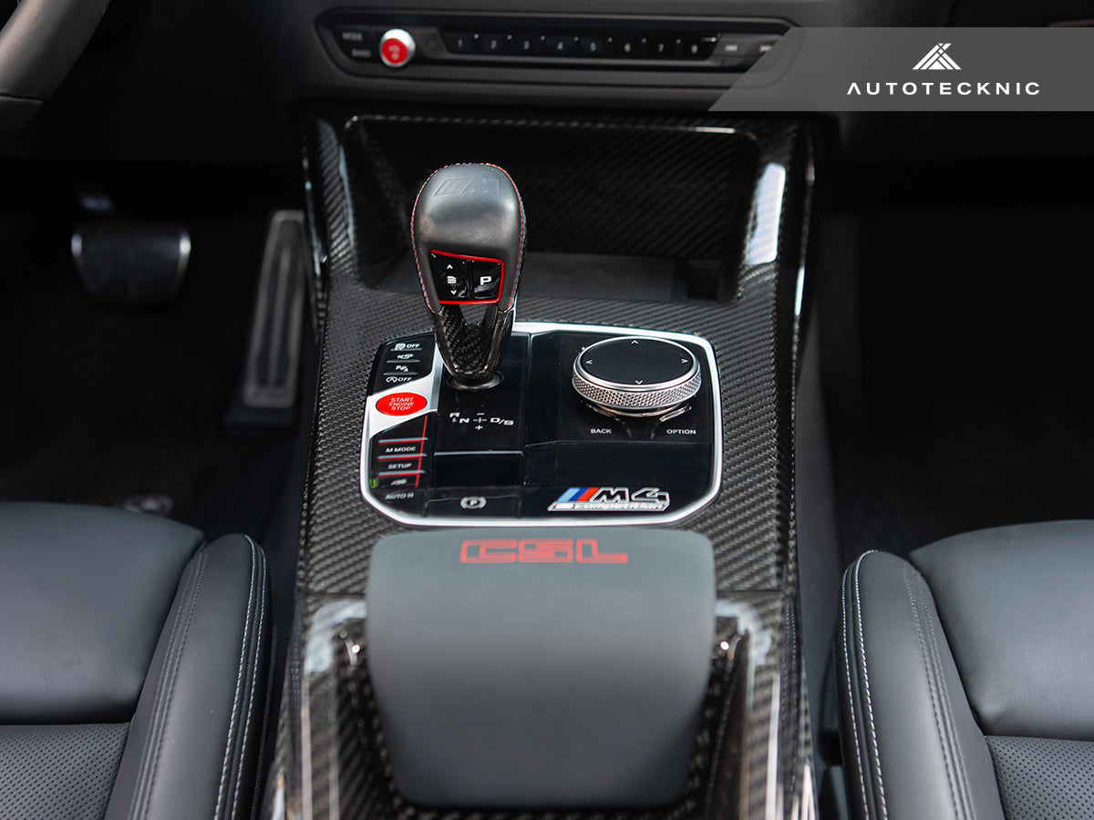 AutoTecknic Pre-Preg Carbon CSL Center Console - G8X M2 / M3 / M4 (Automatic)
