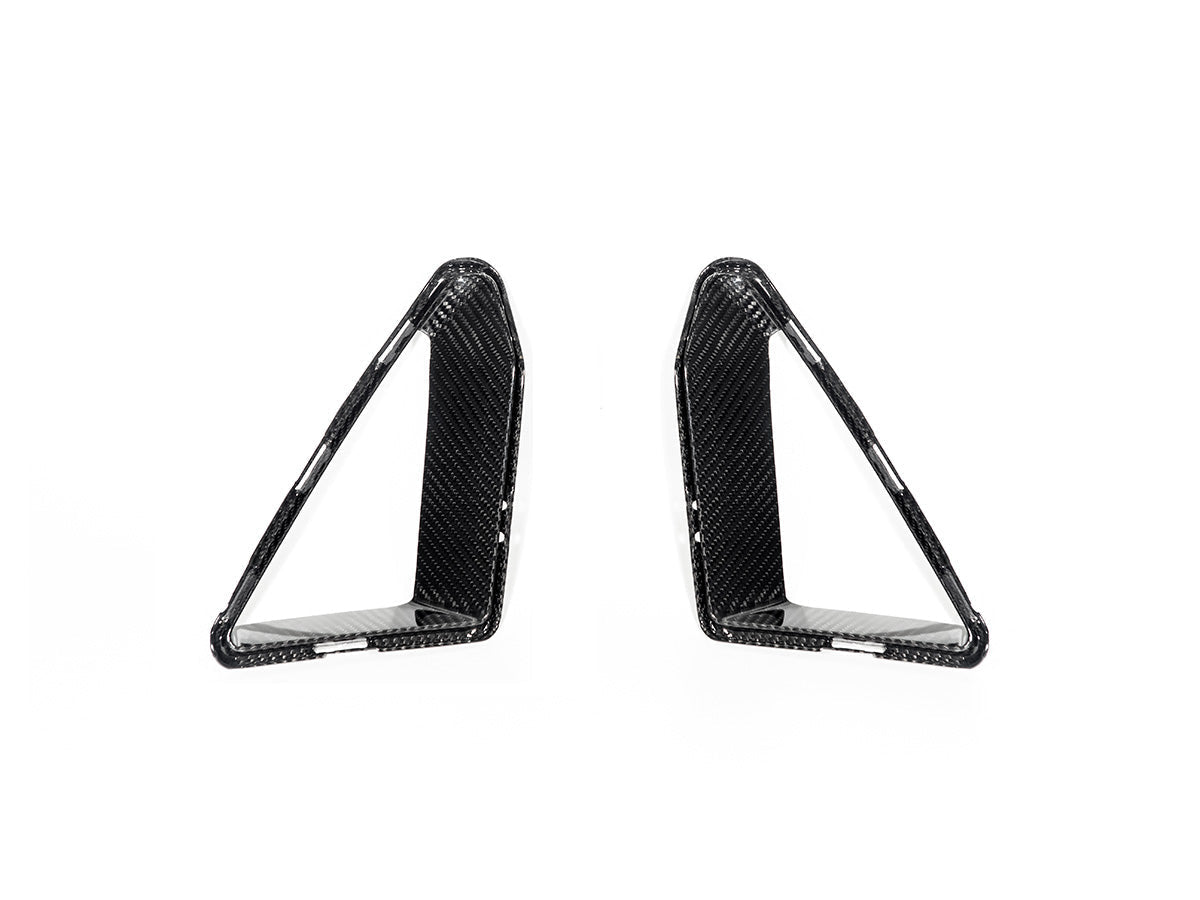 AutoTecknic Front Bumper Carbon Air Curtain Set - G90/ G99 M5