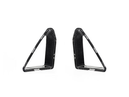 AutoTecknic Front Bumper Carbon Air Curtain Set - G90/ G99 M5