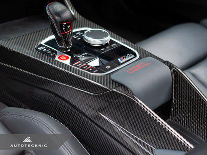 AutoTecknic Pre-Preg Carbon CSL Center Console - G8X M2 / M3 / M4 (Automatic)