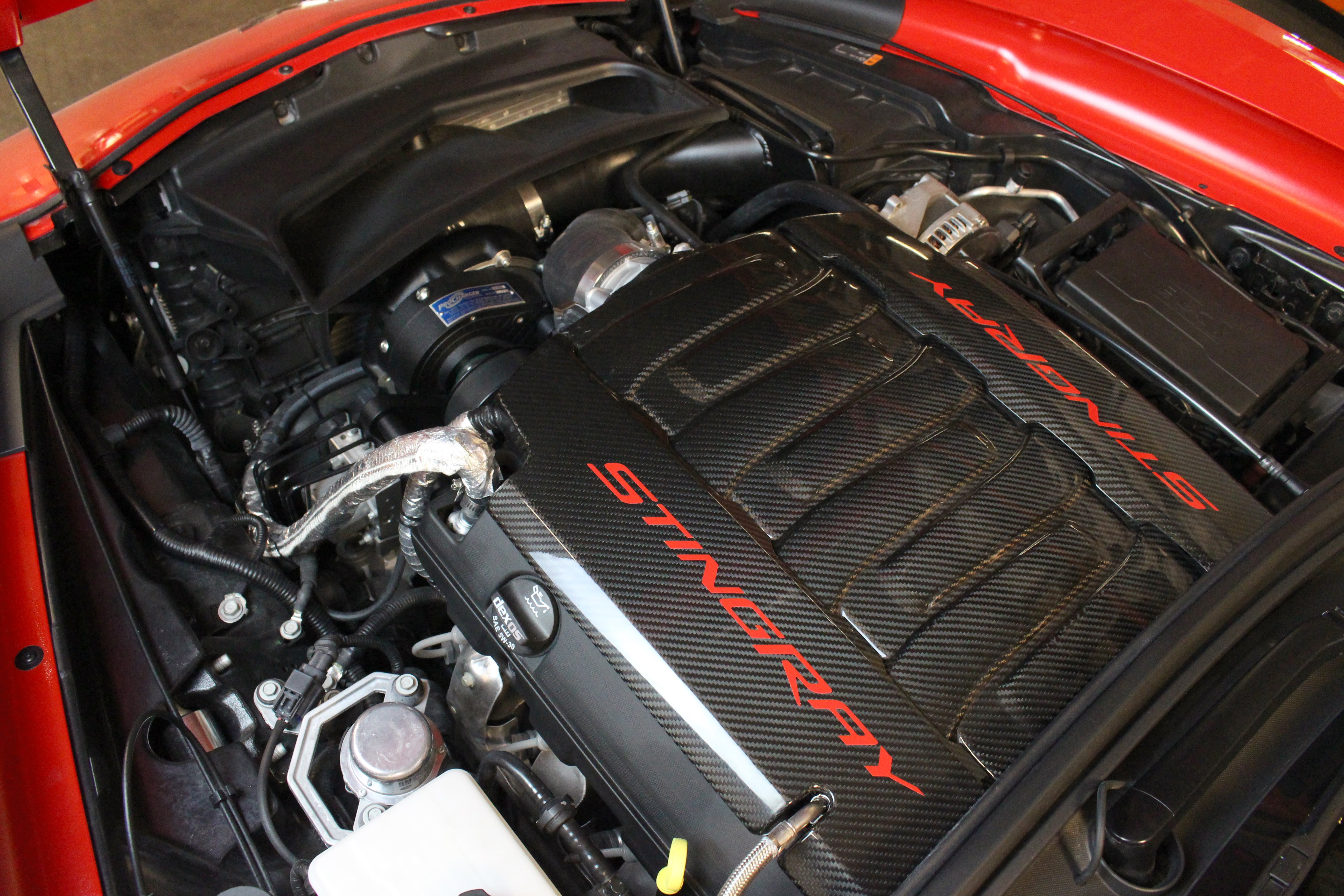 APR Carbon Fiber Engine Cover Package (2014-2019 Chevrolet Corvette C7)