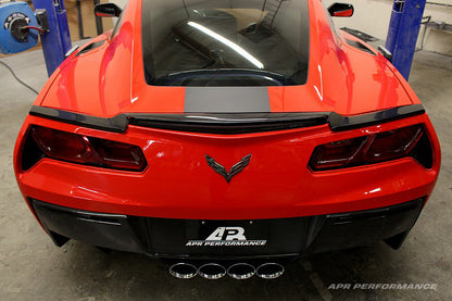 Carbon Fiber Rear Spoiler Delete - Chevrolet C7 Corvette (AS-105721)