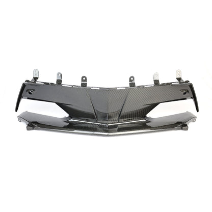 Biseles centrales de fibra de carbono para parachoques delantero APR (Chevrolet Corvette C8 2020+)