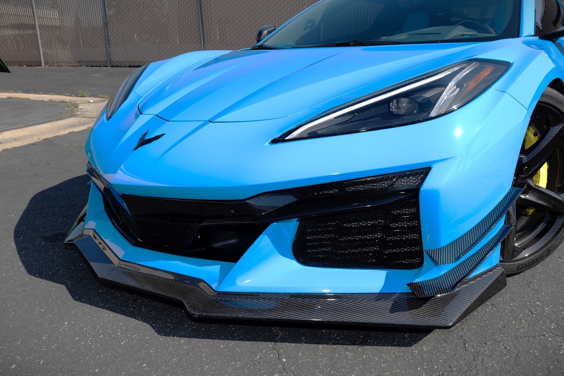 APR Chevrolet Corvette C8 Z06, E Ray, ZR1, Grand Sport Carbon Fiber Front Splitter/ Airdam/ Lip