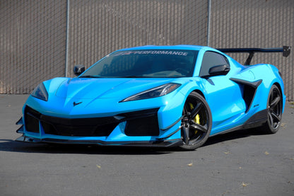 APR Chevrolet Corvette C8 Z06/ E Ray/ ZR1/ Grand Sport Carbon Fiber Side Rocker Extensions/ Side Skirts