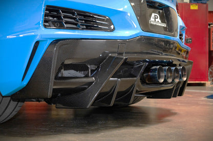 APR Chevrolet Corvette C8 Z06, ERAY, ZR1, Grand Sport Carbon Fiber Rear Diffuser