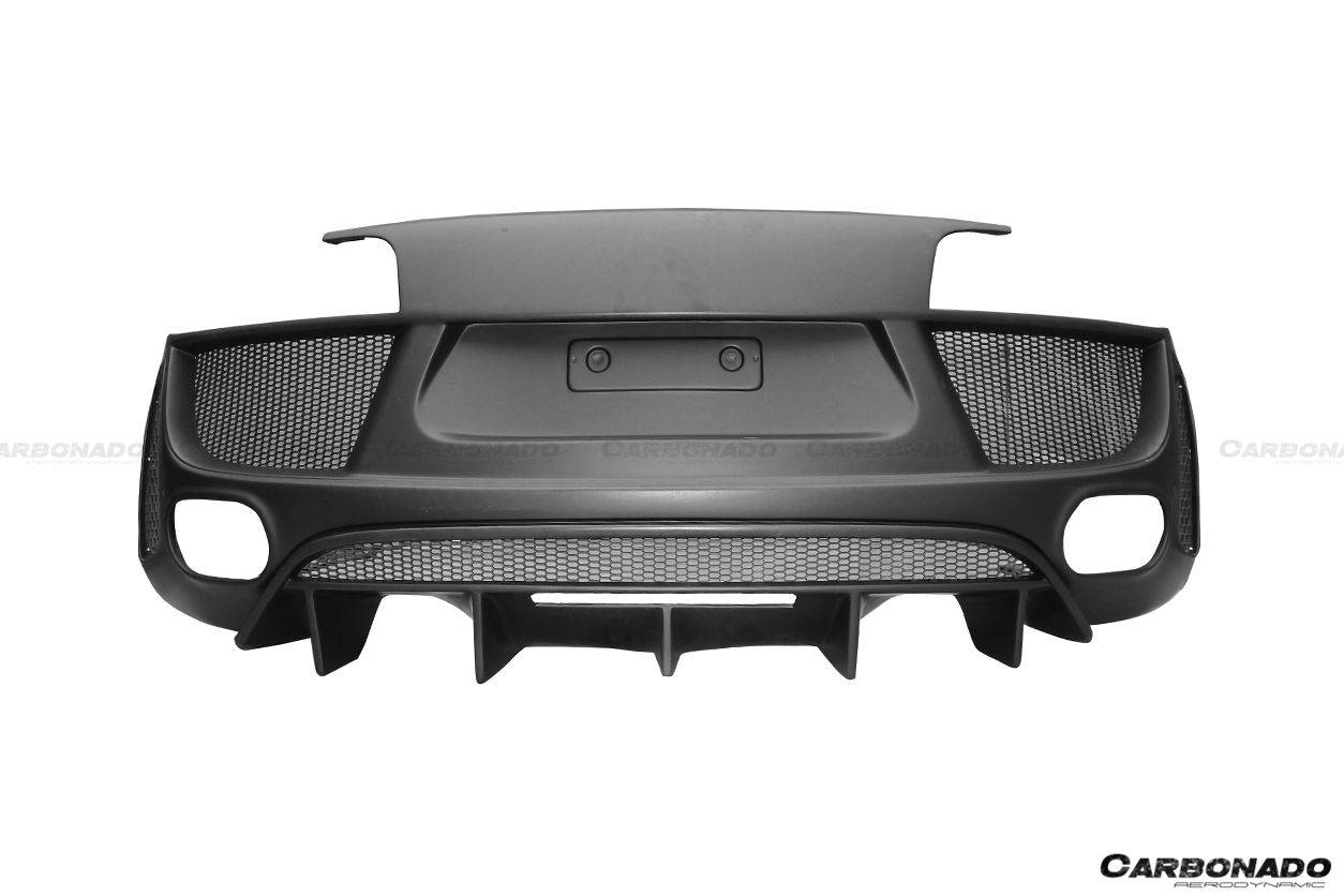 Carbonado 2006-2015 Audi R8 V8 V10 Coupe Spyder DPGT Style Rear Bumper With Exhaust Tips