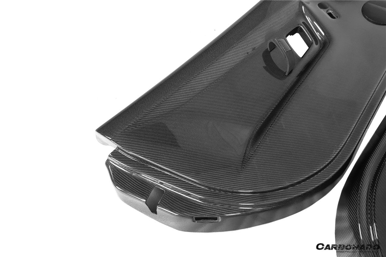 Carbonado Carbon Fiber Inner Door Panels | 2004-2014 Lamborghini Gallardo Coupe