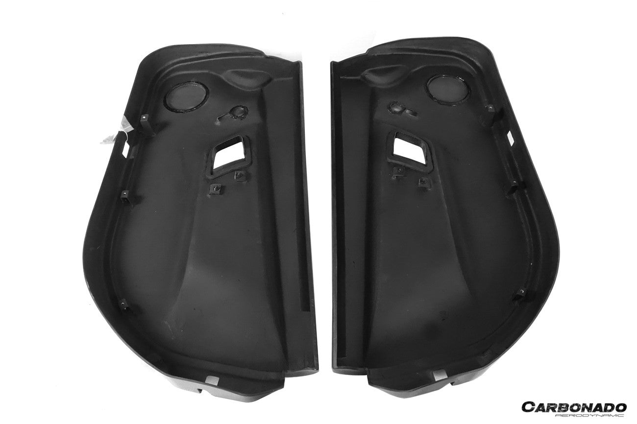 Carbonado Carbon Fiber Inner Door Panels | 2004-2014 Lamborghini Gallardo Coupe