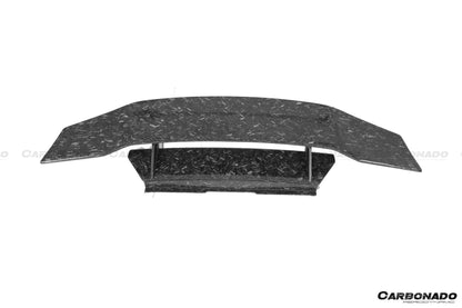 Carbonado 2015-2025 Lamborghini Huracan LP610  LP580  Evo  Tecnica DC Style Carbon Fiber Trunk Spoiler Wing with Base