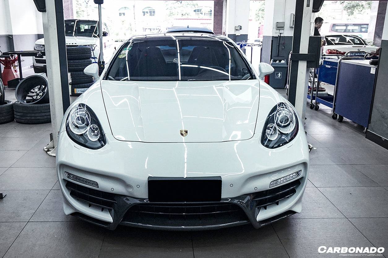 Carbonado 2013-2016 Porsche Panamera 970.2 CAT Style Front Bumper