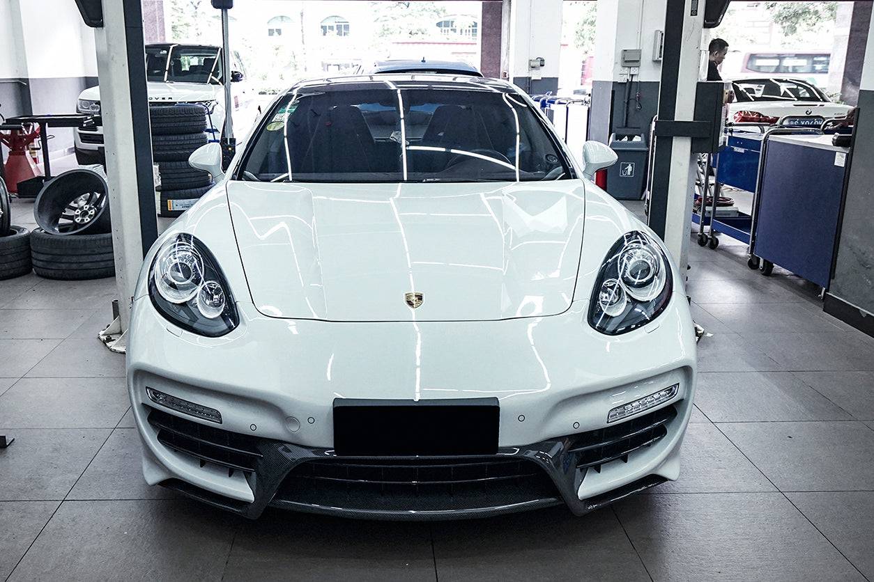 Carbonado 2013-2016 Porsche Panamera 970.2 CAT Style Front Bumper