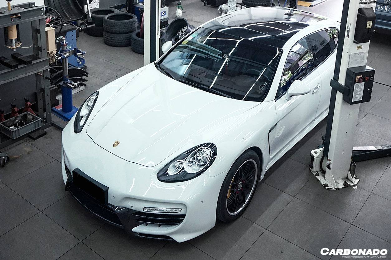 Carbonado 2013-2016 Porsche Panamera 970.2 CAT Style Front Bumper