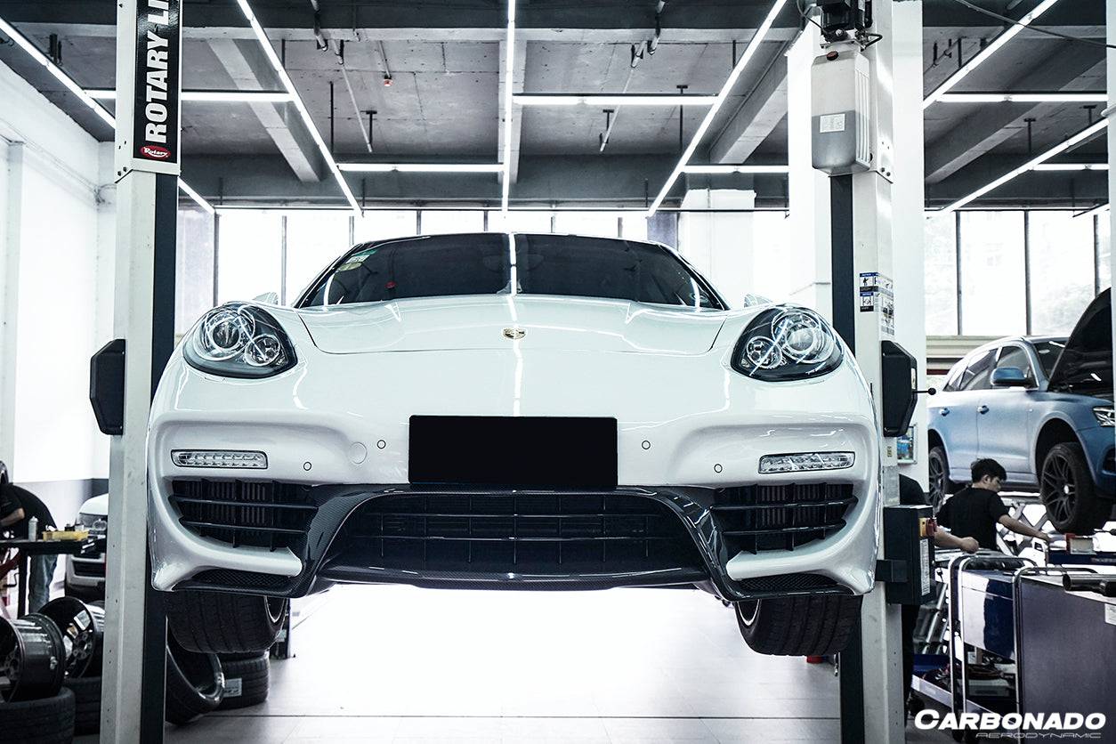 Carbonado 2013-2016 Porsche Panamera 970.2 CAT Style Front Bumper