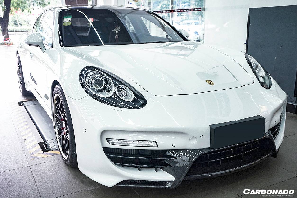 Carbonado 2013-2016 Porsche Panamera 970.2 CAT Style Front Bumper
