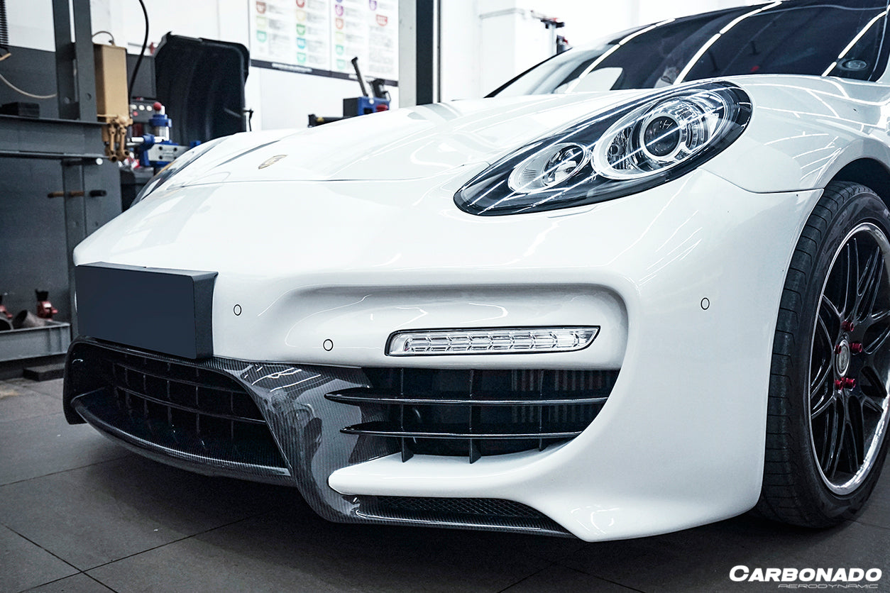 Carbonado 2013-2016 Porsche Panamera 970.2 CAT Style Front Bumper