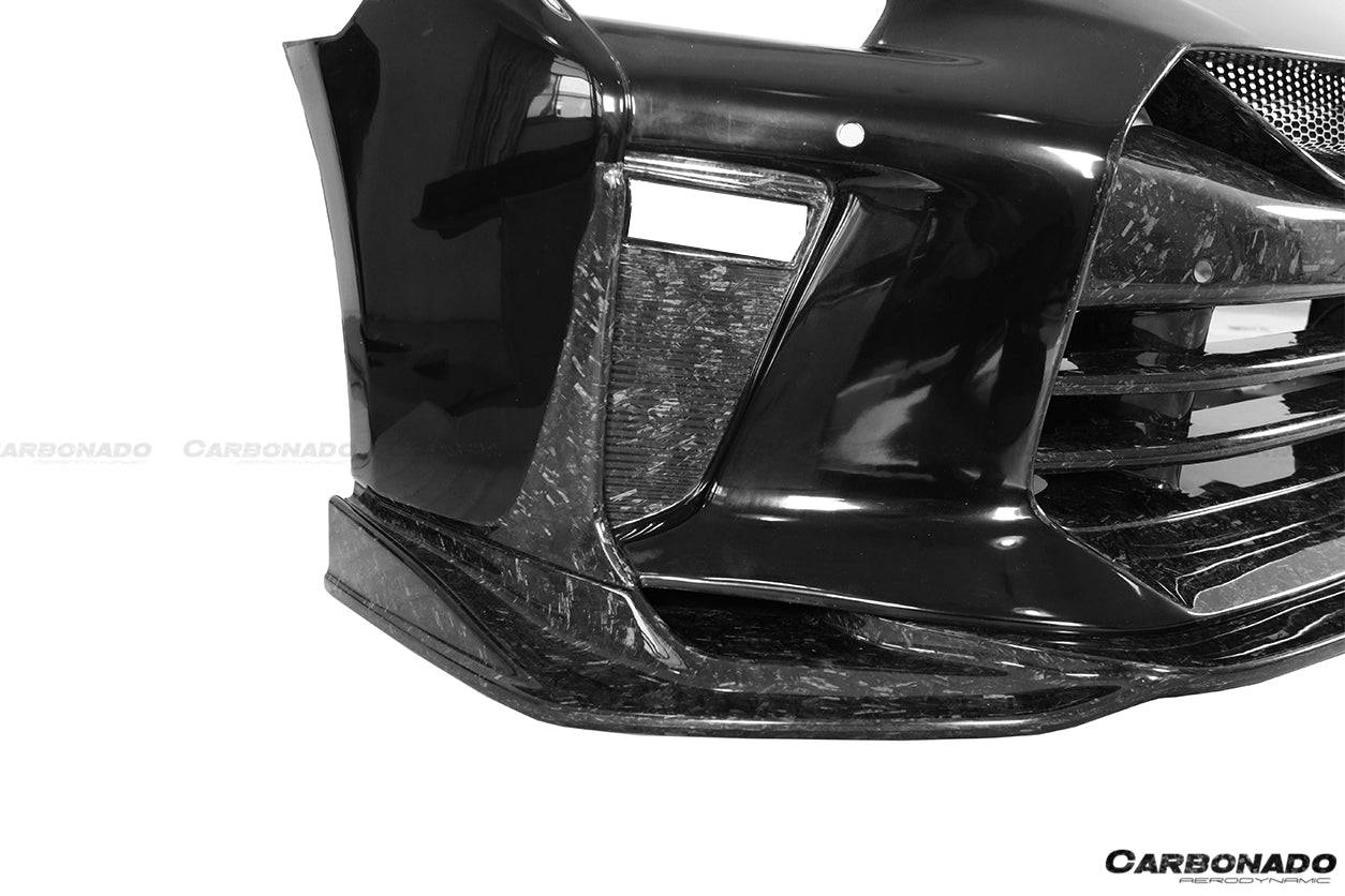 Carbonado TS Style Front Bumper | 2009-2023 Nissan GTR R35