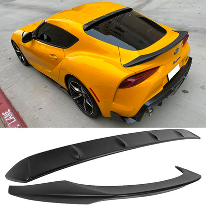 K2 Industries 2000-2025 Toyota GR Supra MK5 V2 Unpaint TRD Trunk + Roof Spoiler ABS