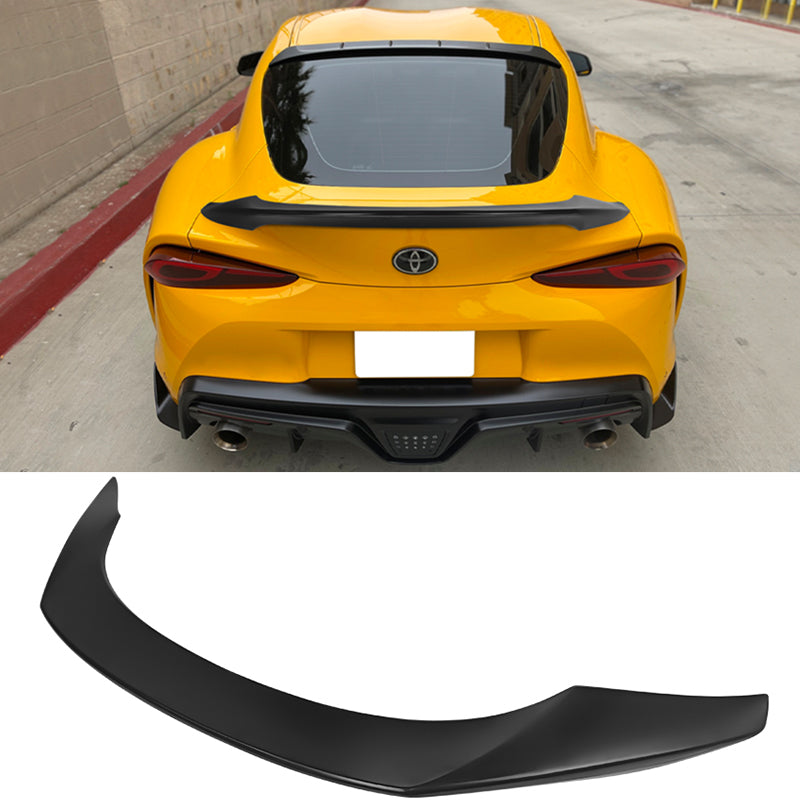 K2 Industries 2020-2025 Toyota GR Supra MK5 Unpaint TRD Style Trunk and Roof Spoiler