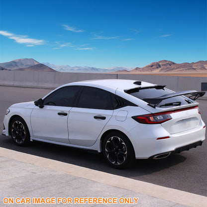 K2 Industries 2022-2024 Honda Civic Type R Primer Trunk Spoiler Mounting Plates ABS