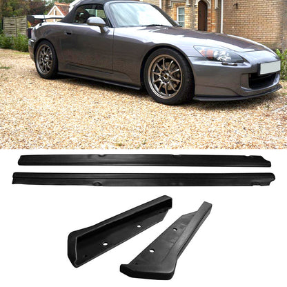 K2 Industries Side Skirts & Corner Aprons For 2000-2009 Honda S2000 S2K AP1 AP2 JDM