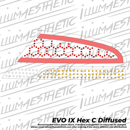 Illumaesthetic Mitsubishi Lancer Evolution 7,8,9 (CT9A) Complete DIY Kit