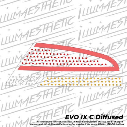 Illumaesthetic Mitsubishi Lancer Evolution 7,8,9 (CT9A) Complete DIY Kit