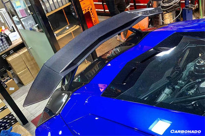 Carbonado OTC Style Trunk Spoiler Wing with Base | 2011-2022 Lamborghini Aventador LP700 LP750 LP740 LP720 LP780 Coupe/Roadster