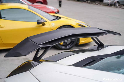 Carbonado OTC Style Trunk Spoiler Wing with Base | 2011-2022 Lamborghini Aventador LP700 LP750 LP740 LP720 LP780 Coupe/Roadster