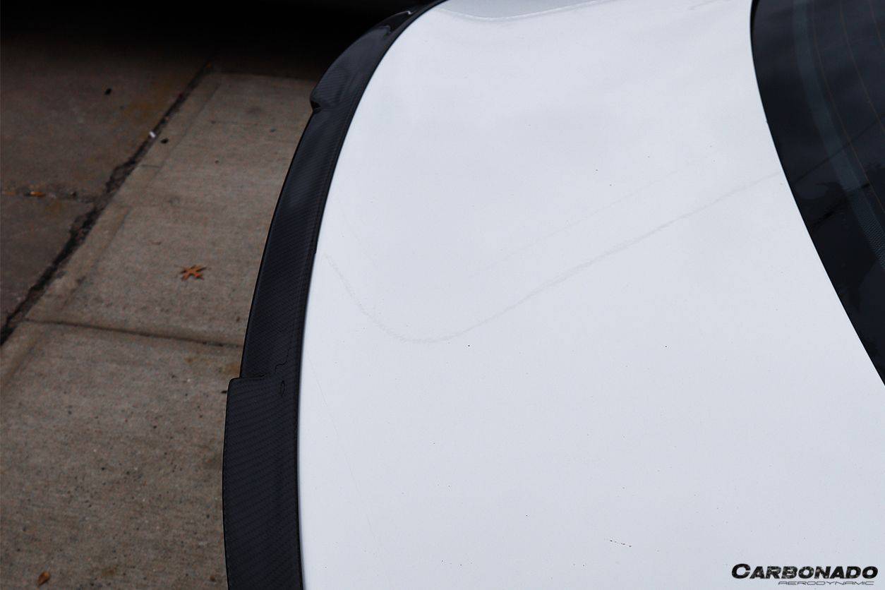 Carbonado 2013-2020 BMW 4 Series F32 M Style Carbon Fiber Turnk Spoiler