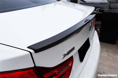 Carbonado 2013-2020 BMW 4 Series F32 M Style Carbon Fiber Turnk Spoiler