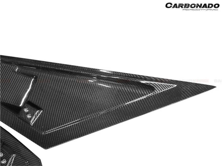 Carbonado 2011-2021 Lamborghini Aventador LP700 LP740 Coupe  Roadster BKSS Style Carbon Fiber Rear Side Scoops