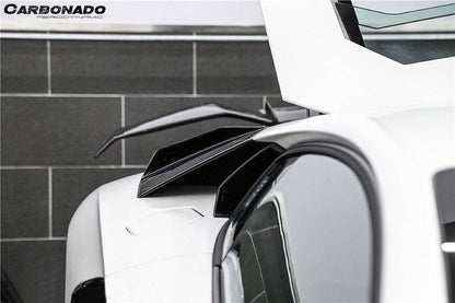 Carbonado 2011-2021 Lamborghini Aventador LP700 LP740 Coupe  Roadster BKSS Style Carbon Fiber Rear Side Scoops
