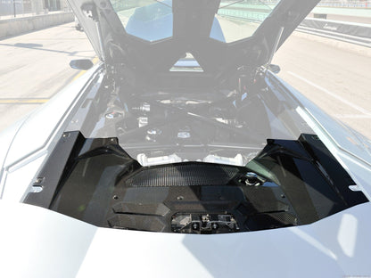 Reemplazo de la cubierta del compartimento del motor de fibra de carbono para Lamborghini Aventador LP700 Coupé Carbonado 2011-2016