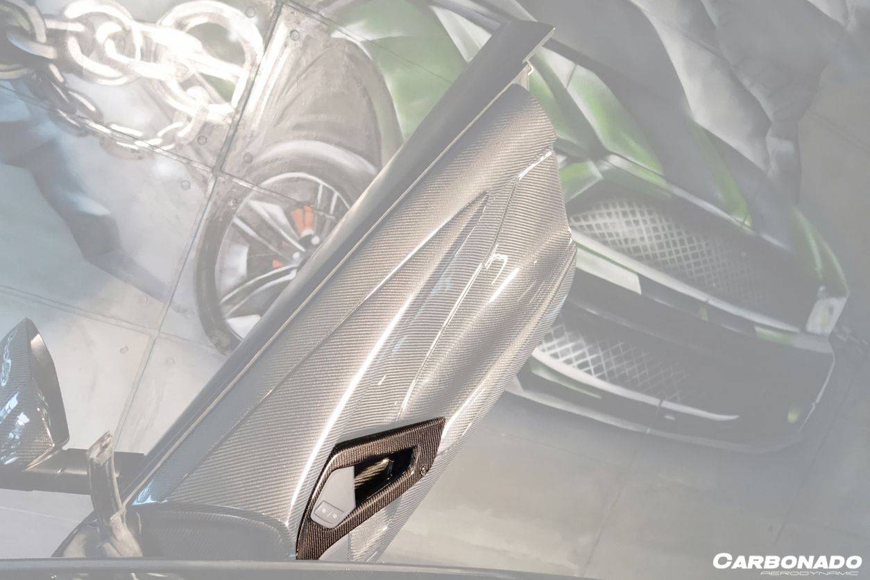 Carbonado 2011-2016 Lamborghini Aventador LP700 Coupe Roadster Carbon Fiber Inner Door Handle