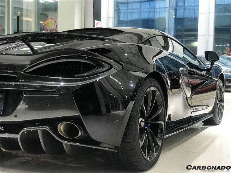 Difusor trasero de fibra de carbono estilo OEM para McLaren 540C, 570S y 570GT (2015-2020)