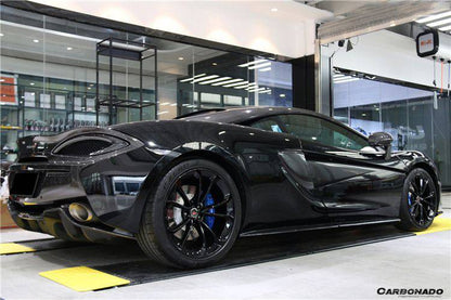 Carbonado 2015-2020 McLaren 540C 570S 570GT OEM Style Carbon Fiber Side Skirts