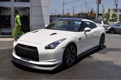 Carbonado AMS Style Carbon Fiber Front Lip | 2008-2011 Nissan GTR R35